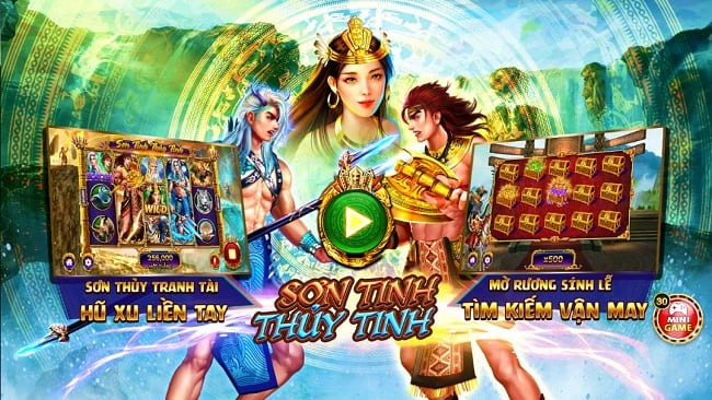 Tham gia trận đánh Game Slot Sơn Tinh Thủy Tinh nhận ngay tiền tỷ