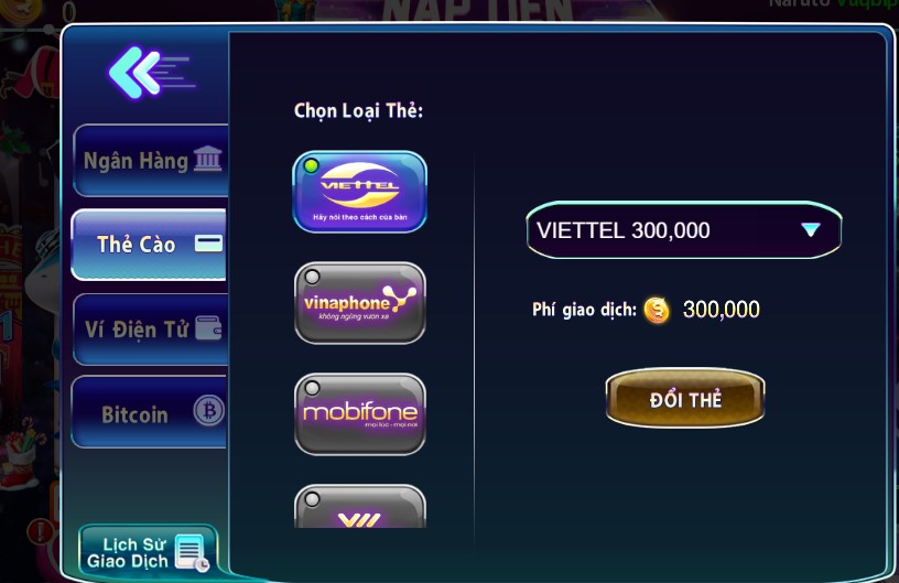 Kênh giao dịch rút thưởng 789 Club