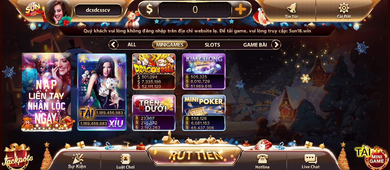 Chơi mini Sunwin hấp dẫn 