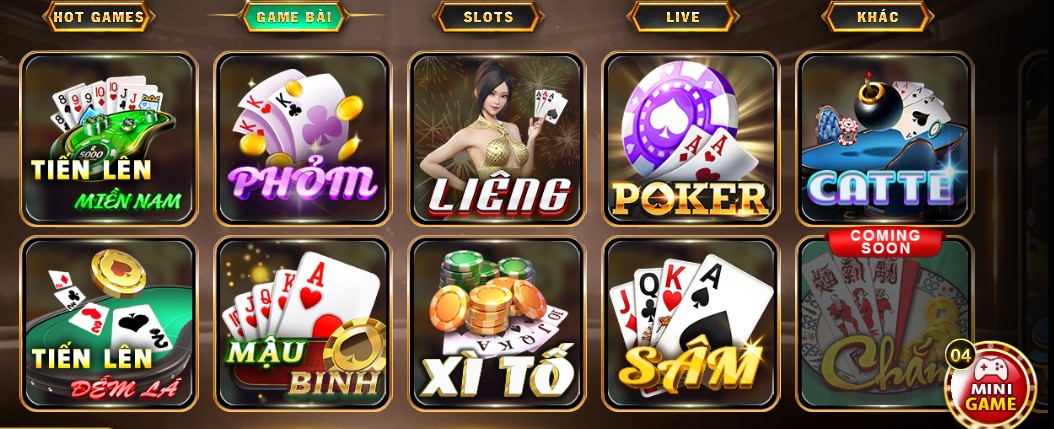 Yo88 đa dạng game bài
