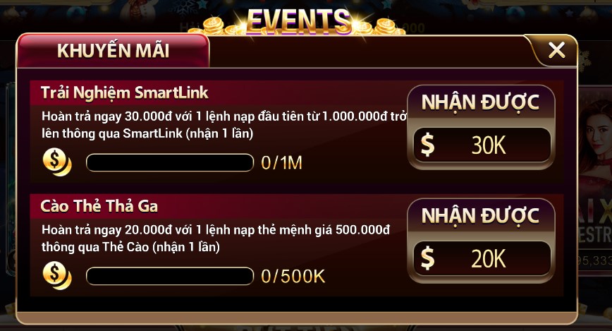 Zowin ưu đãi liên tục cho mọi thành viên