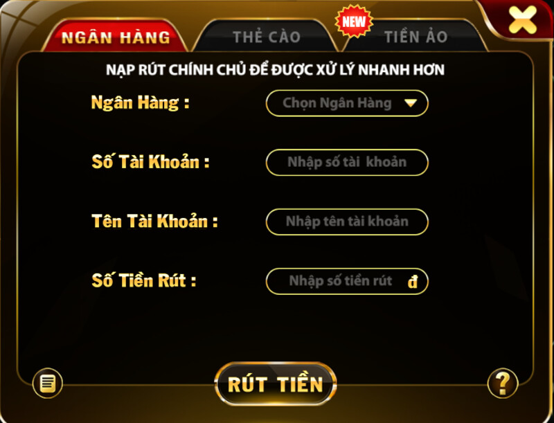 Rút tiền Top88
