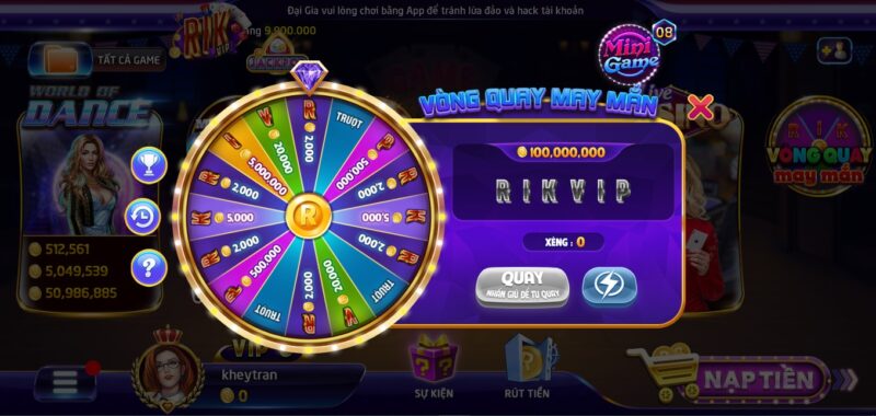 Rikvip cổng game đổi thưởng VN