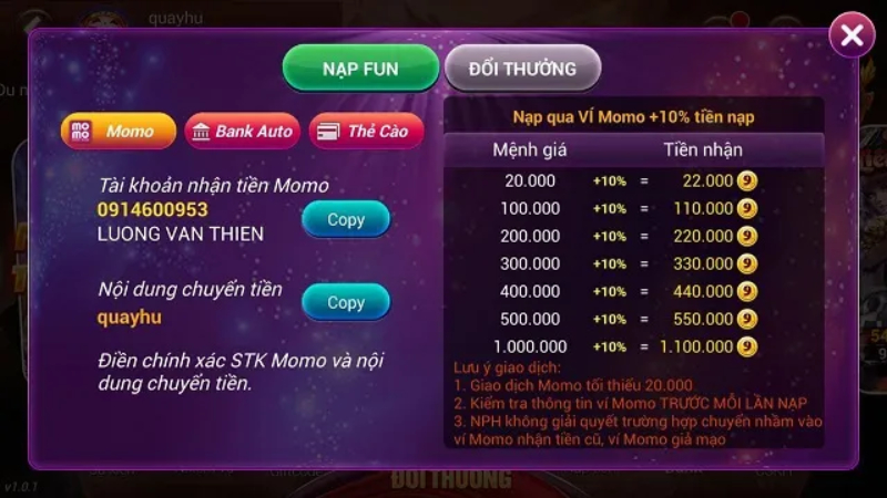 9Fun có khả năng thanh khoản nhanh chóng, chính xác