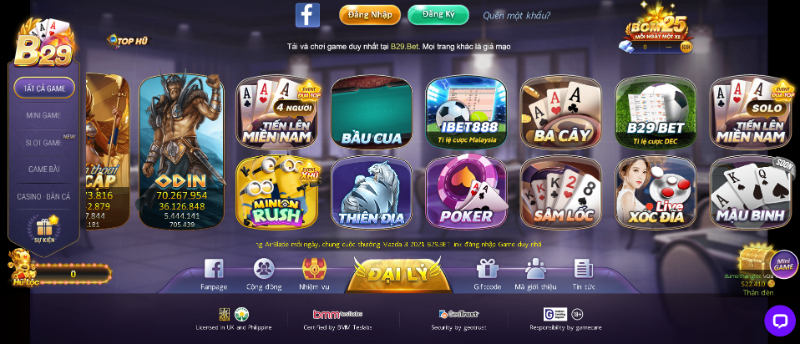 Những game bài đổi thưởng chuyên nghiệp được hệ thống tích hợp ưu việt