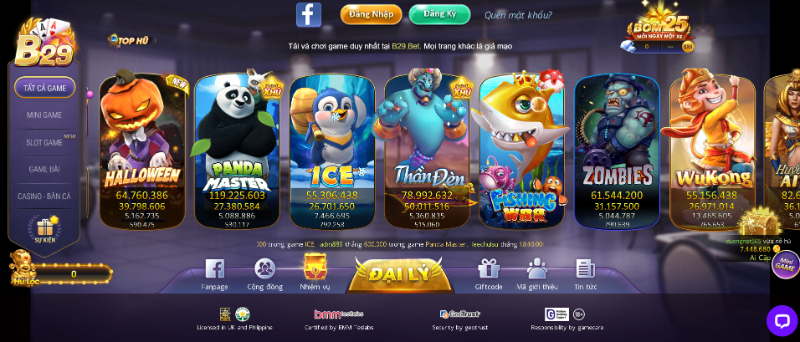 Các trò chơi nổ hũ đa dạng được cập nhật theo thị hiếu phục vụ thành viên