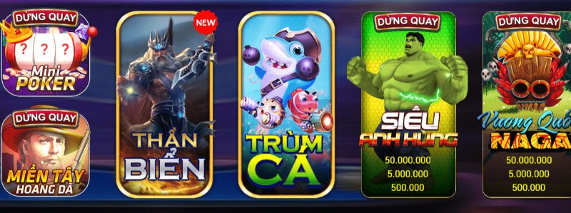 Mini game hấp dẫn