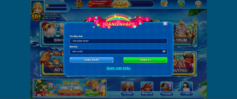 Tải về game bắn cá Sanrongvang trên Android