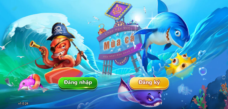 Thao tác đăng ký một tài khoản mới tại cổng game
