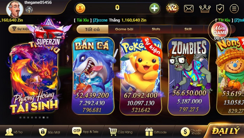 Game slots hấp dẫn