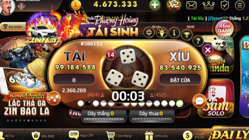 Giao diện bắt mắt tạo thành ưu điểm của cổng game