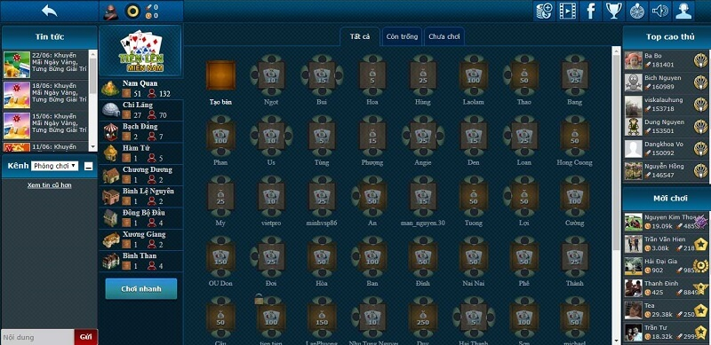 Game bài hấp dẫn