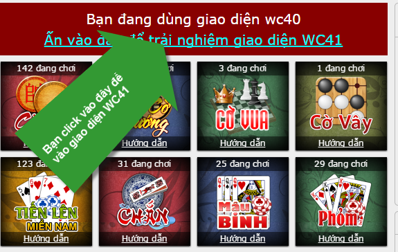 Giao diện đẹp mắt của GameVH