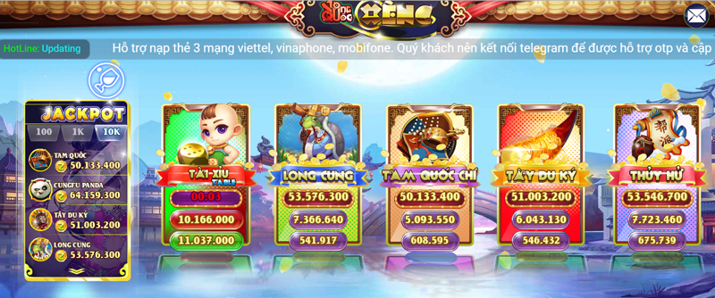 Kho game khủng tại nhà cái này