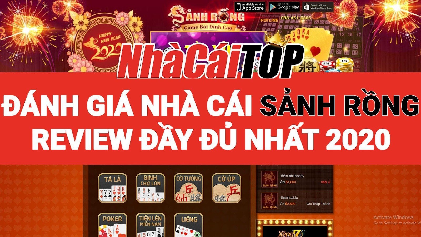 Nhà cái Sảnh Rồng có đáng tin không