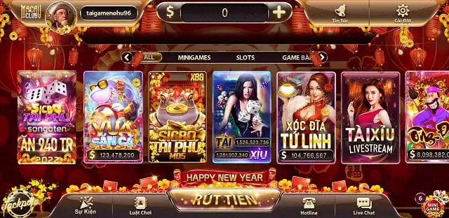 Thiên đường quay hũ tại Macau club