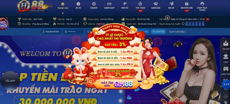 QH88 – Nhà cái đổi thưởng có số lượng thành viên khủng nhất Việt Nam