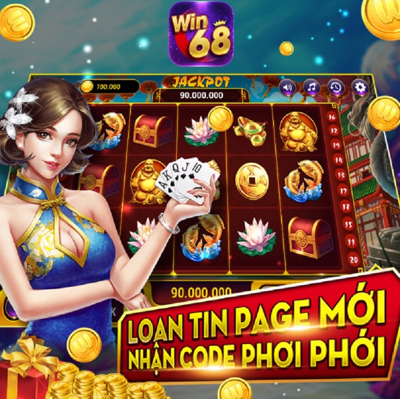 Sự kiện Win68 Giftcode cơn mưa mã code khủng