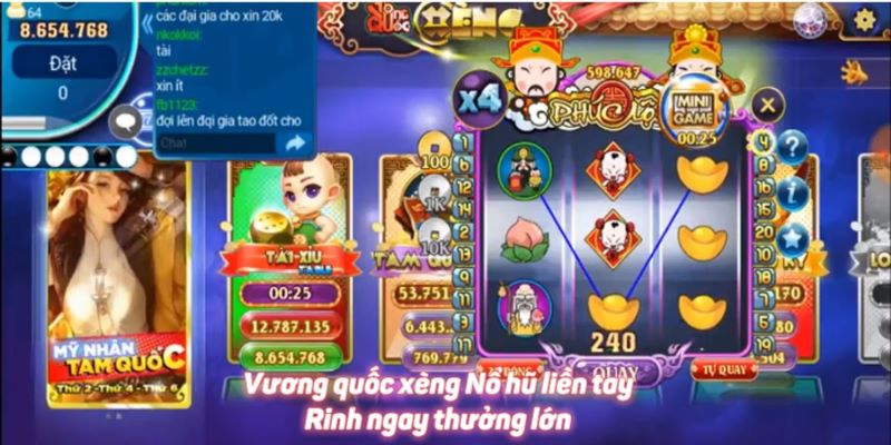 Thỏa sự nhận thưởng cùng sự kiện hấp dẫn : Vương Quoc Xeng Giftcode
