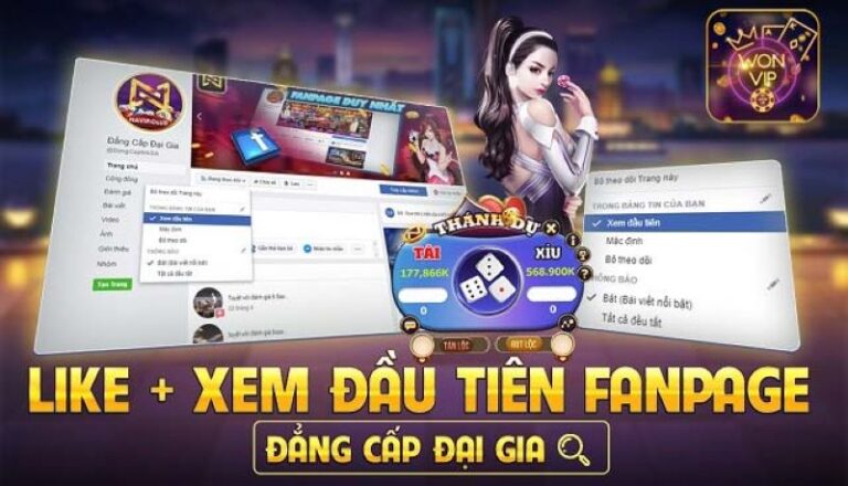 Nhận quà cực khủng cùng sự kiện của cổng game Wonvip