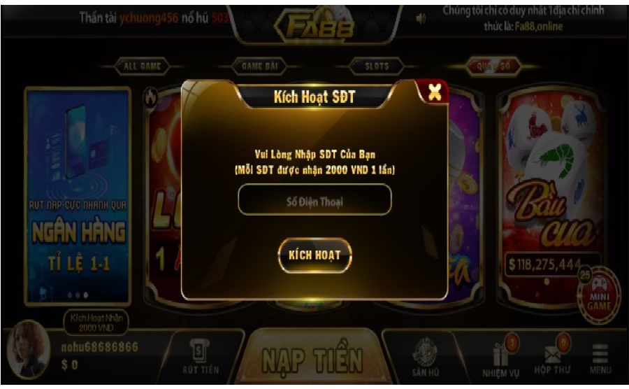 Những lý do game thủ nhất định phải chơi Game nổ hũ Fa88 Club