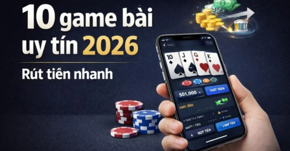 Top Game Bài Đổi Thưởng Rút Tiền Nhanh 2026