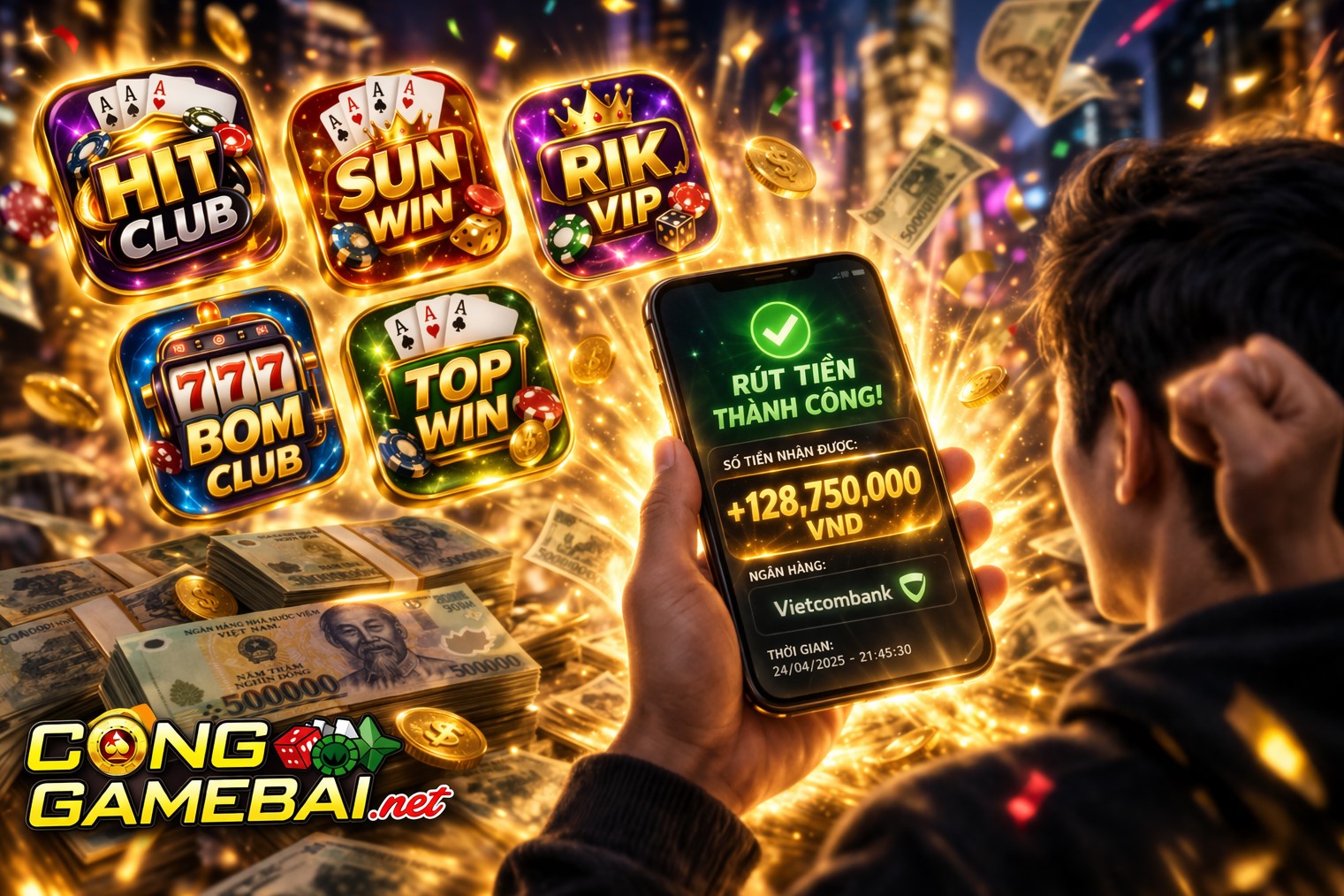 Top Game Bài Đổi Thưởng Rút Tiền Nhanh Nhất 2026 – Uy Tín, Thanh Toán Tức Thì